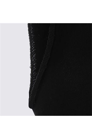 Black cotton SL Hoodie RICK OWENS | RU01F2153JNT09